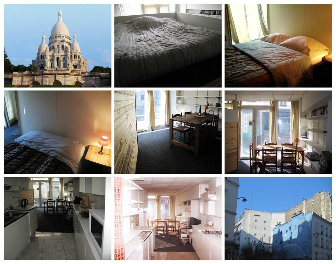 Friendly Budget-Studio 35m2 Paris Montmartre Buitenkant foto