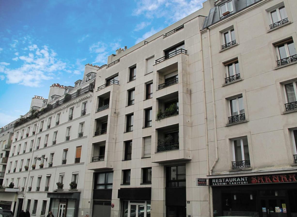 Friendly Budget-Studio 35m2 Paris Montmartre Buitenkant foto